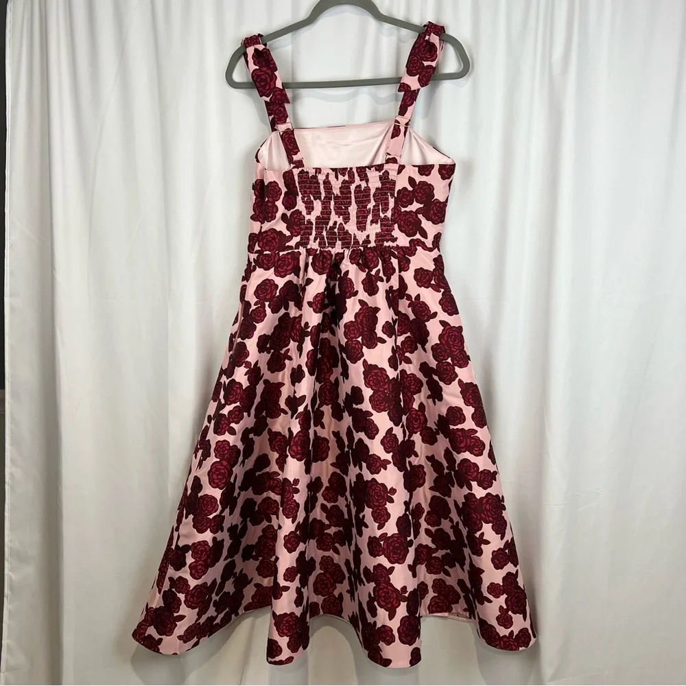 Kate Spade Rosy Florets Brocade Dress NWT